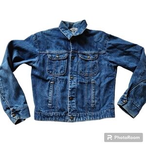 Vintage Key Imperial Denim Jean Trucker Jacket